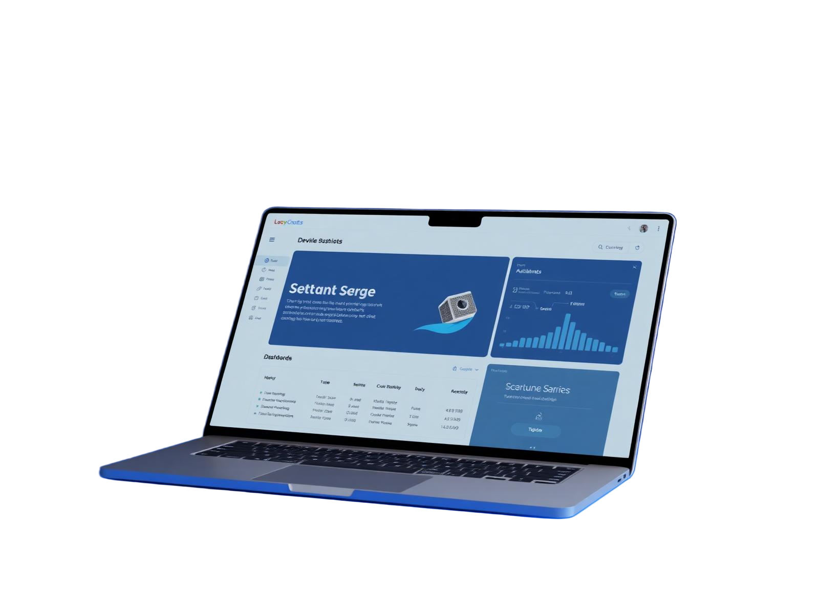 Notebook exibindo um site profissional criado pela Felipe Gomes Web